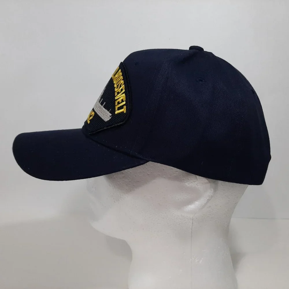 USS FRANKLIN D. ROOSEVELT Patch Hat Baseball Cap A